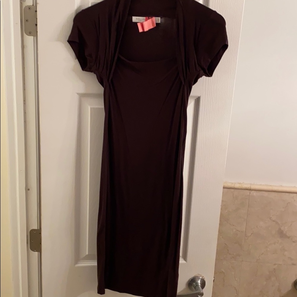 Form fitting Brown dress